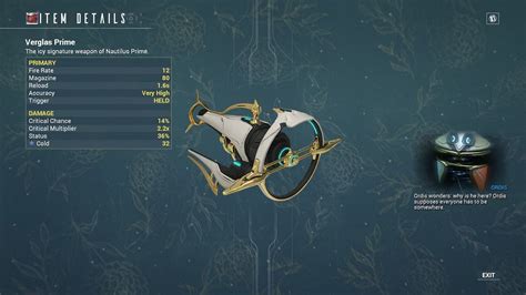 How To Get Nautilus Prime In Warframe .